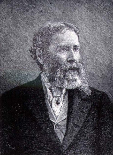 James Russel Lowell (1819-1891) (engraving) by American School