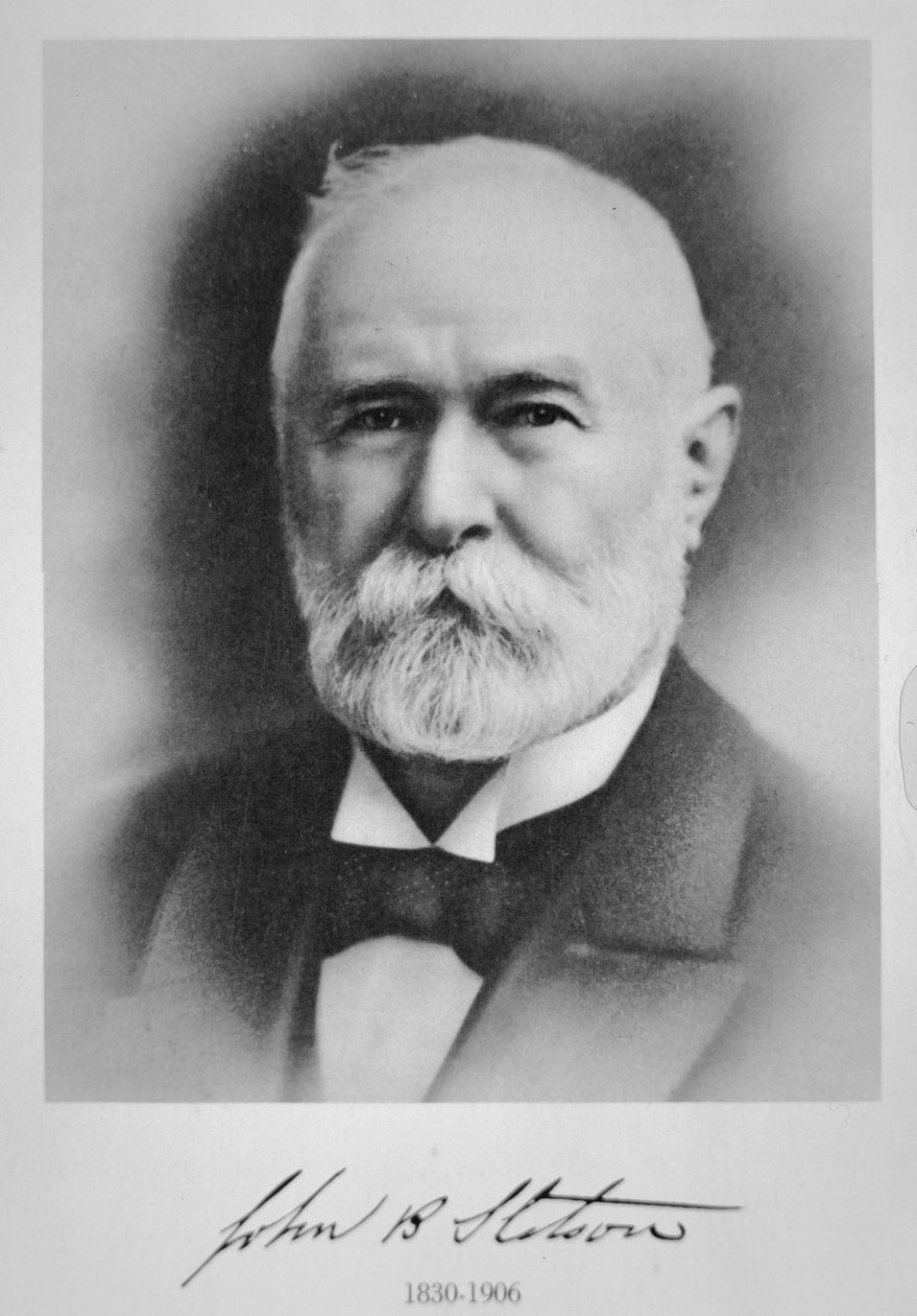John B. Stetson (1830-1906) American hat maker of Philadelphia by American School
