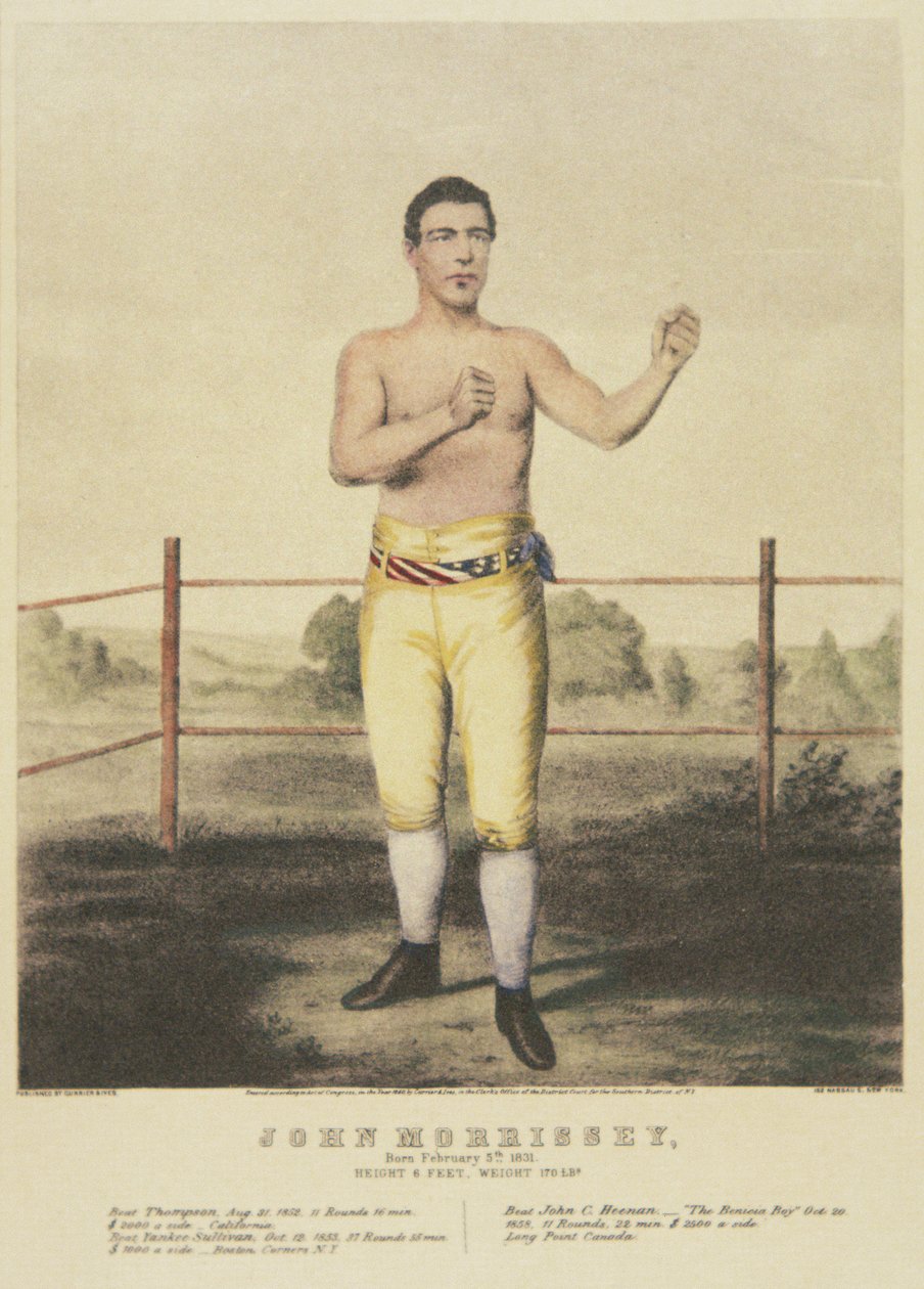 John Morrissey (from a contemporary print) by American School