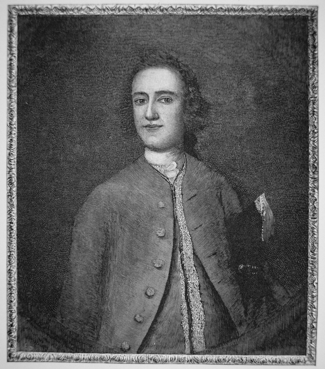 Lawrence Washington (1718-52) by American School