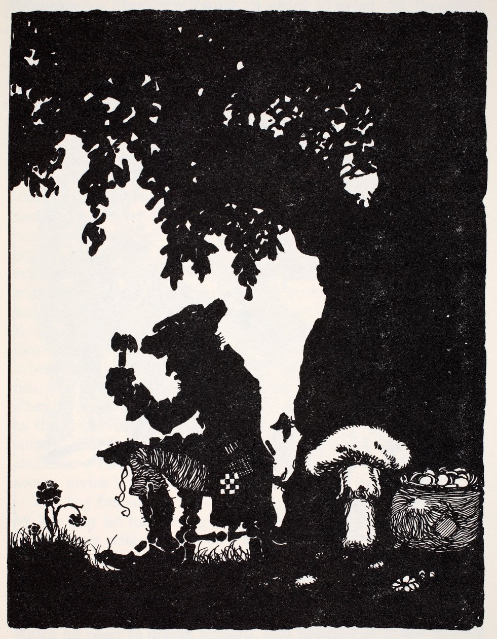 Leprechaun, from The World Guide to Gnomes, Fairies, Elves and Other Little People by Thomas Keightley, Published 1880 by American School