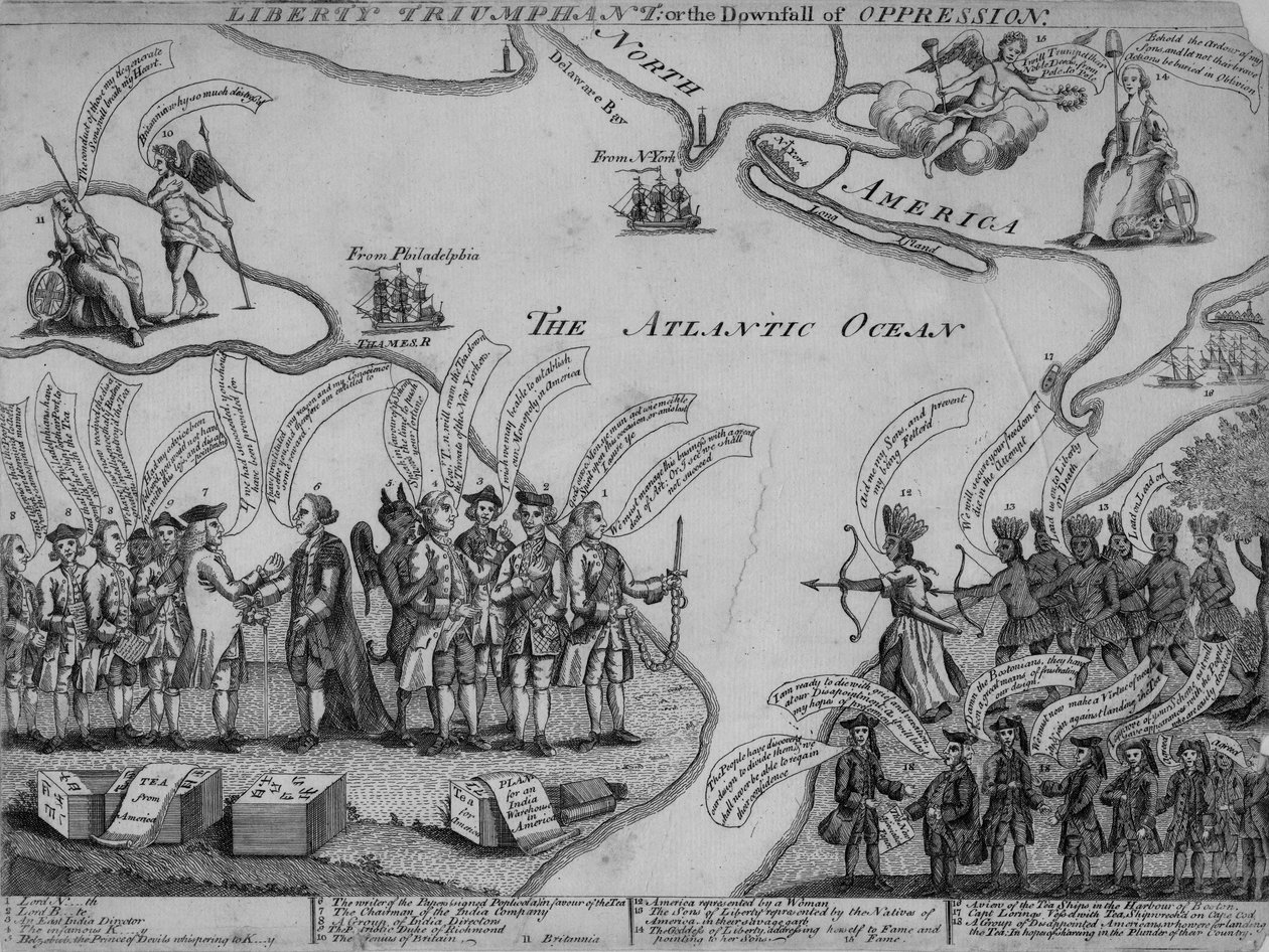 Liberty Triumphant, or the Downfall of Oppression by American School
