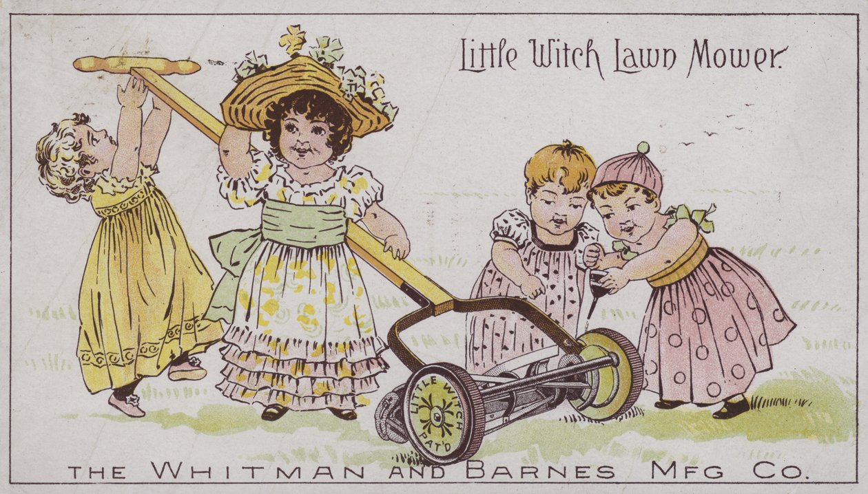 Little Witch Lawn Mower by American School