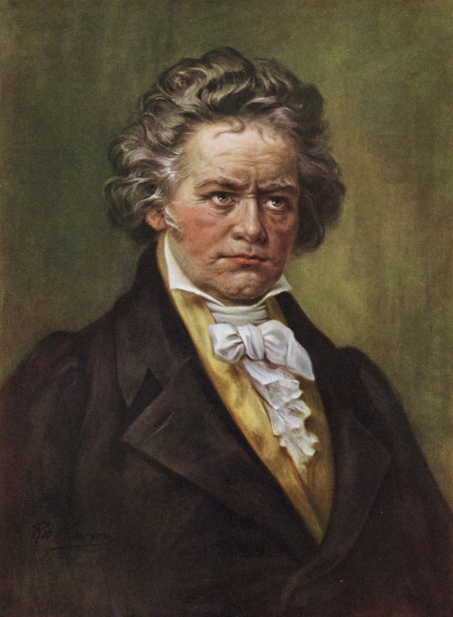 Ludwig Van Beethoven by American School