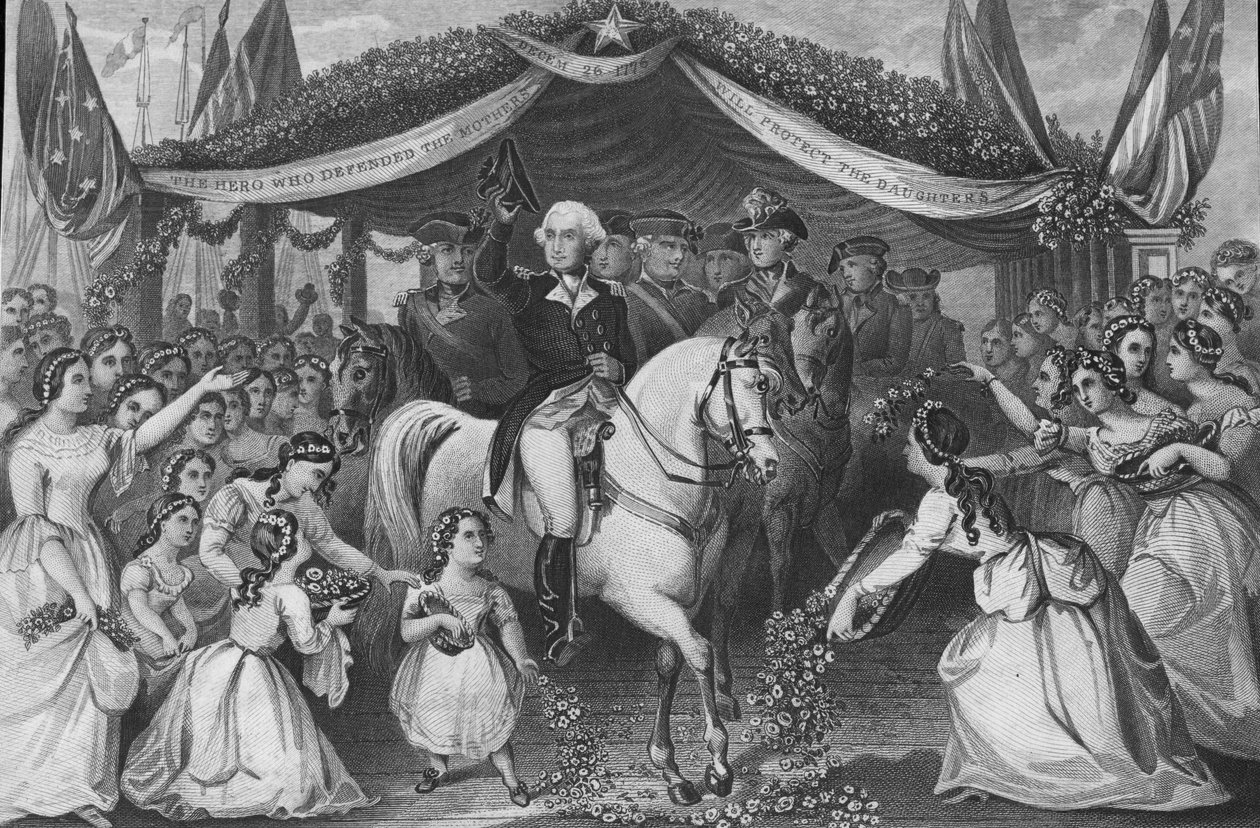 Major General George B. McClellan, pub. 1861 by American School
