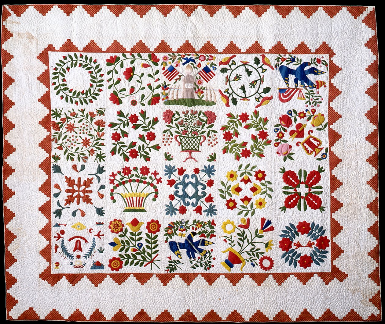 Major Ringgold Album Quilt by American School