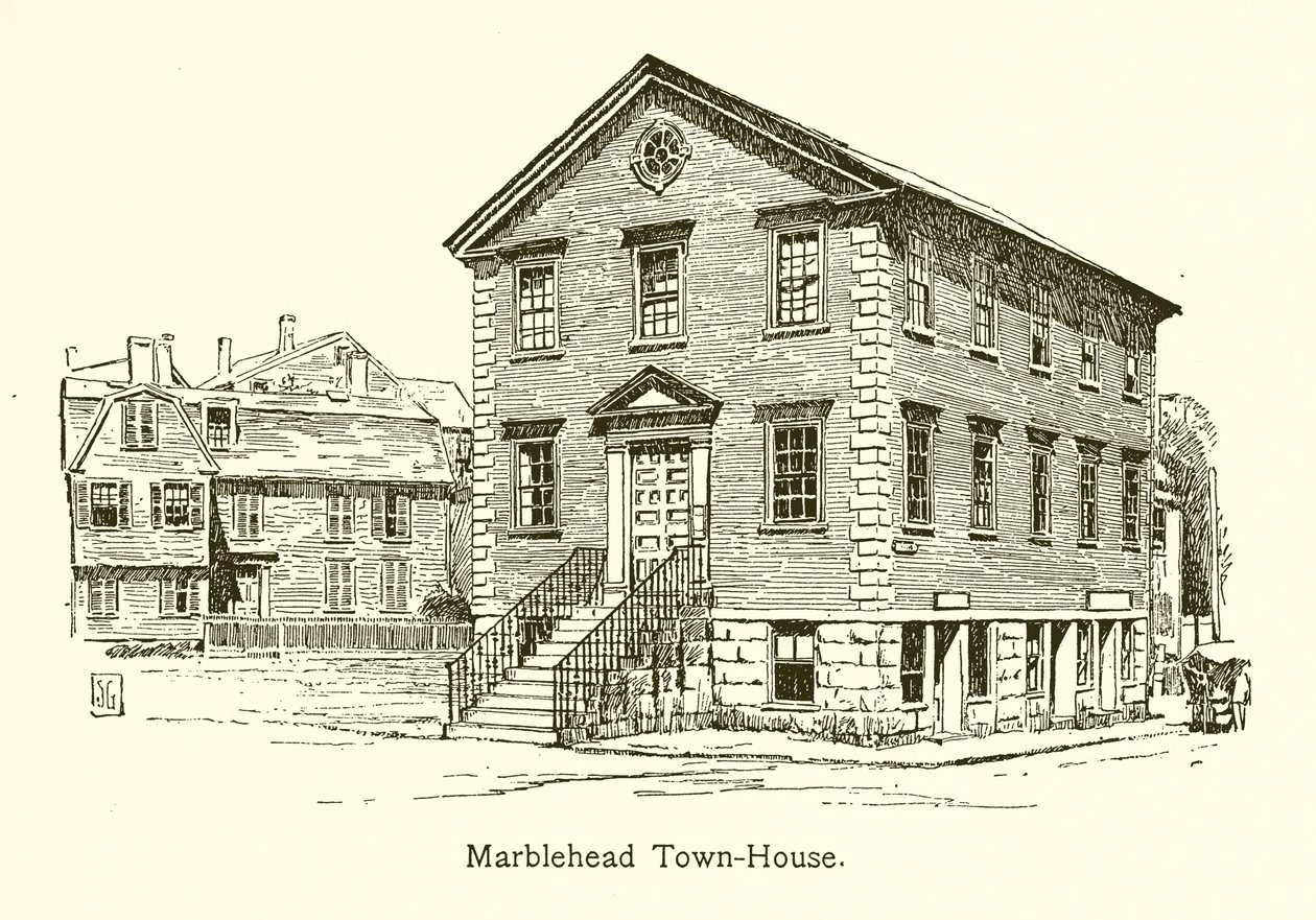 Marblehead Town-House by American School