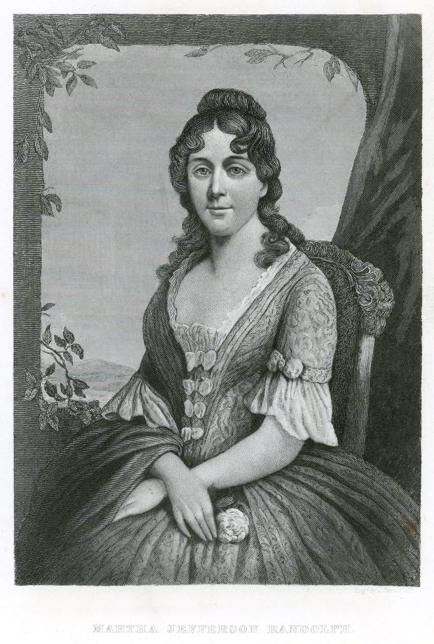 Martha Jefferson Randolph by American School