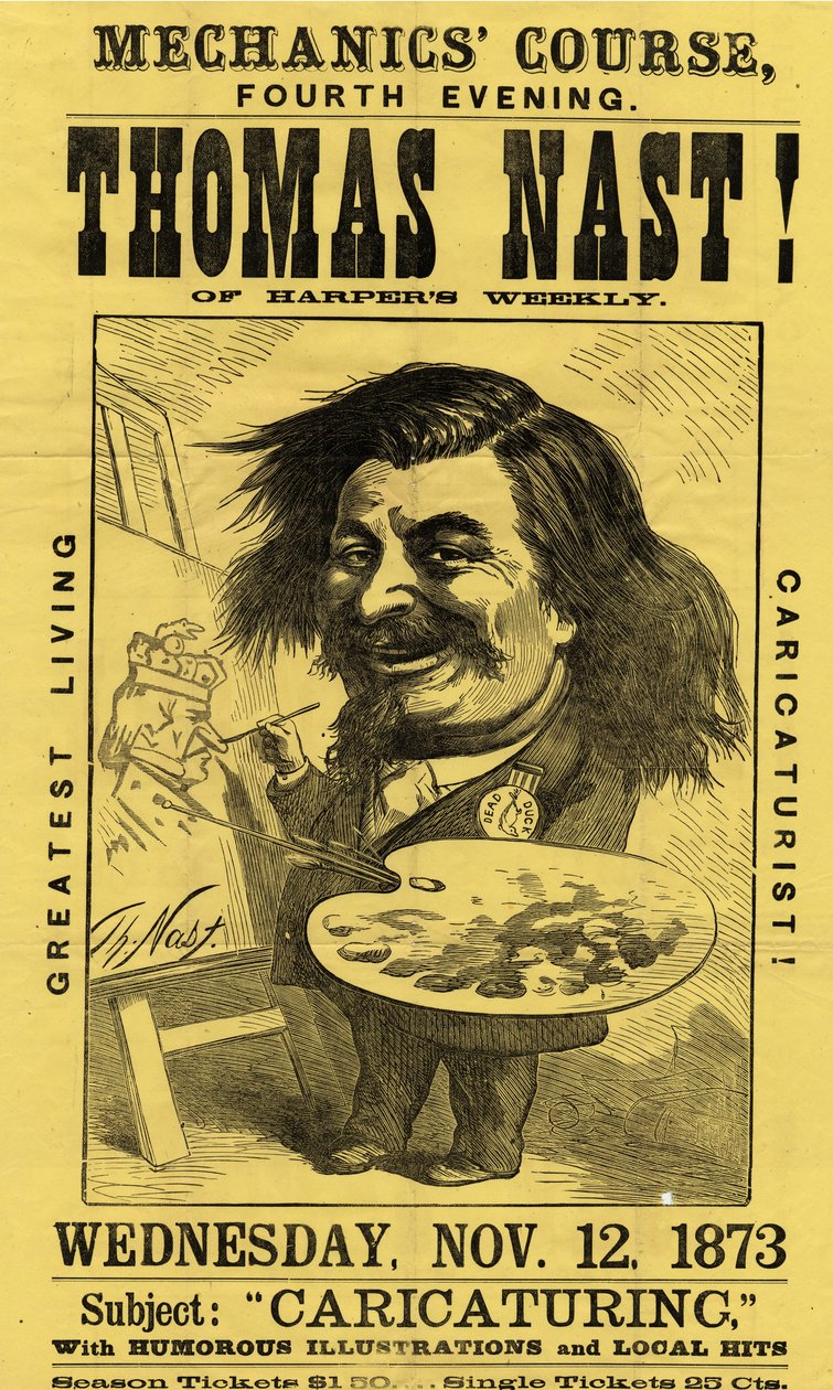 Mechanics Course, Fourth Evening. Thomas Nast! by American School
