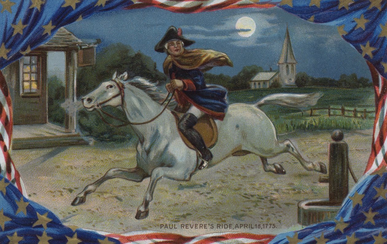 Memorial Day Card, Paul Revere