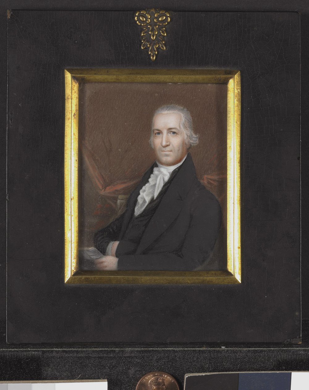 Miniature Portrait of Samuel Osgood, c.1789 by American School