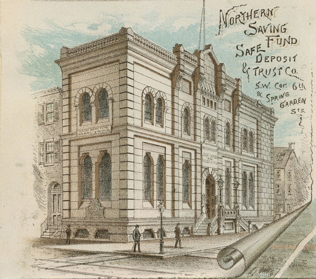 Northern Saving Fund Safe Deposit & Trust Co., 1885-86 by American School