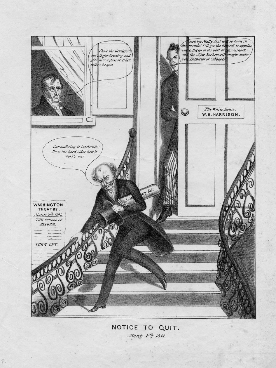 Notice to Quit: March 4th, 1841 by American School