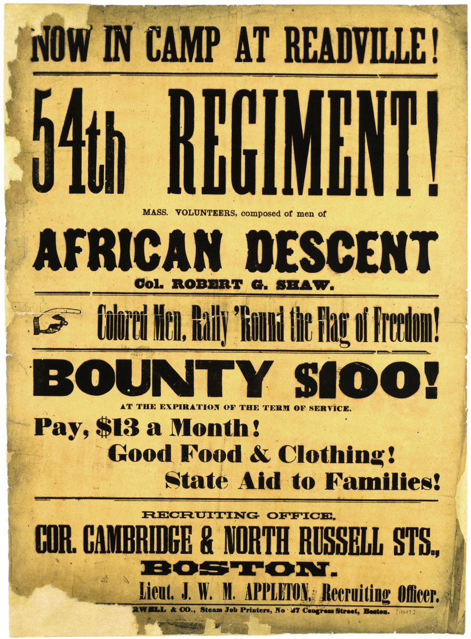 Now in Camp at Readville! 54th Regiment!, c.1863 by American School