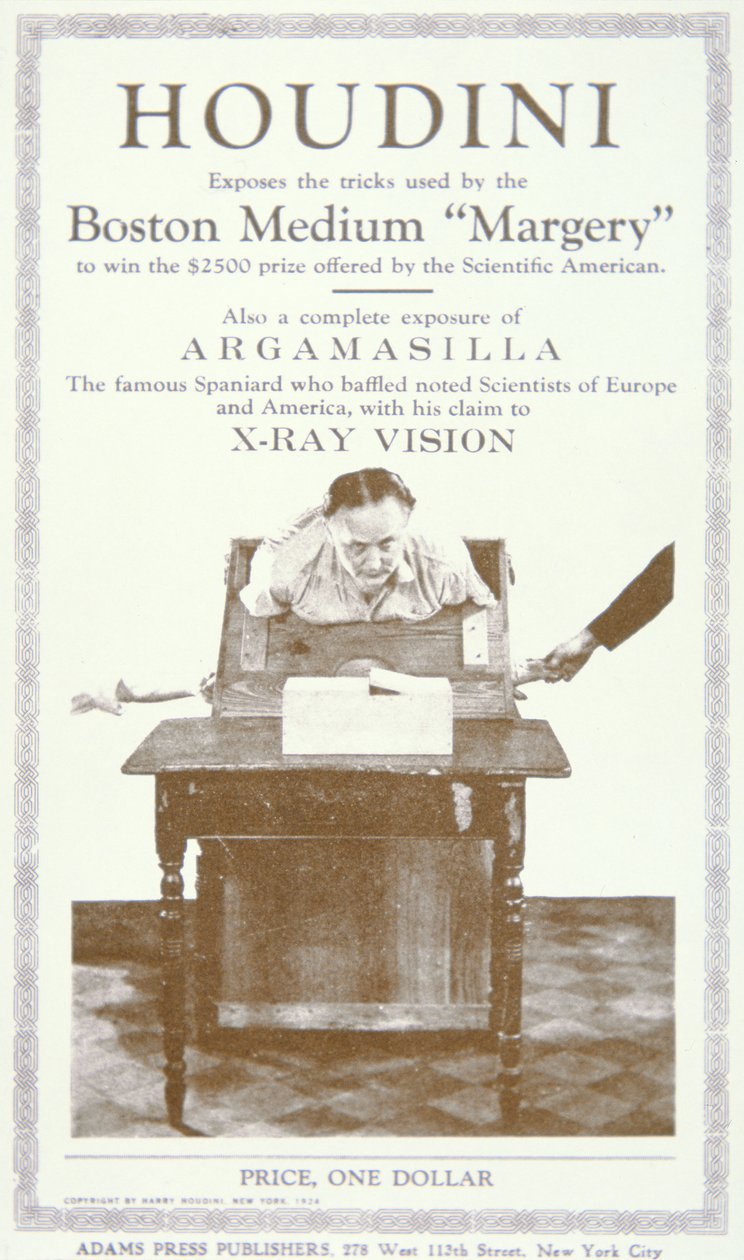 Pamphlet Exposing the Tricks Used by the Boston Medium 
