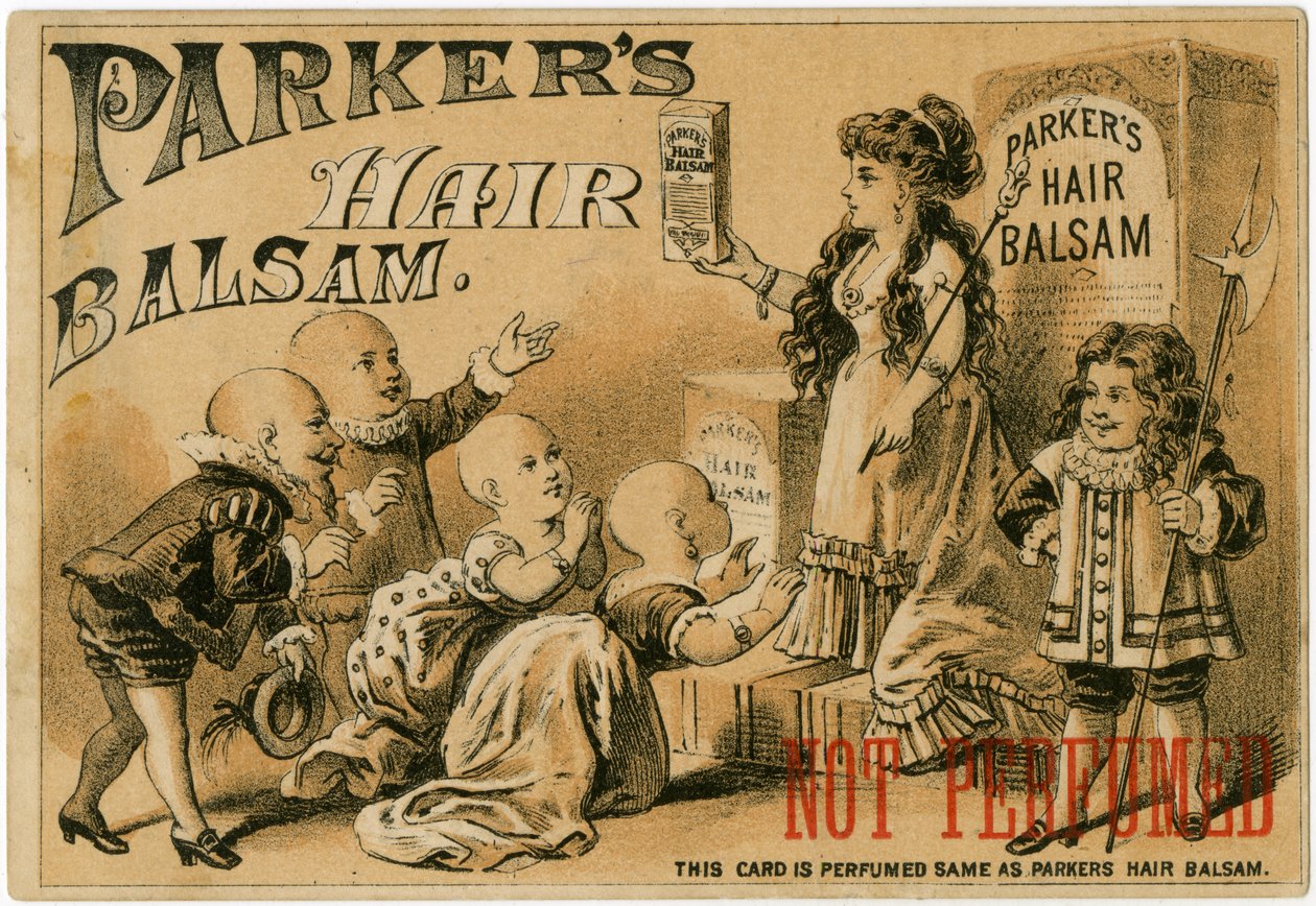 Parkers Hair Balsam [trade card] by American School