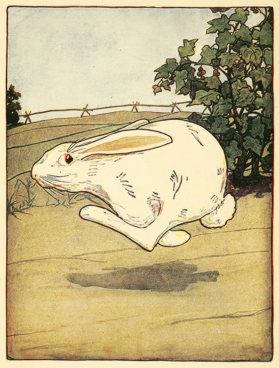 Peter Never Stopped Running, from The Tale of Peter Rabbit by American School
