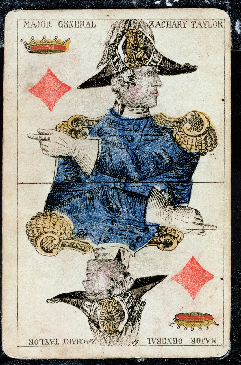 Playing Card: King of Diamonds by American School