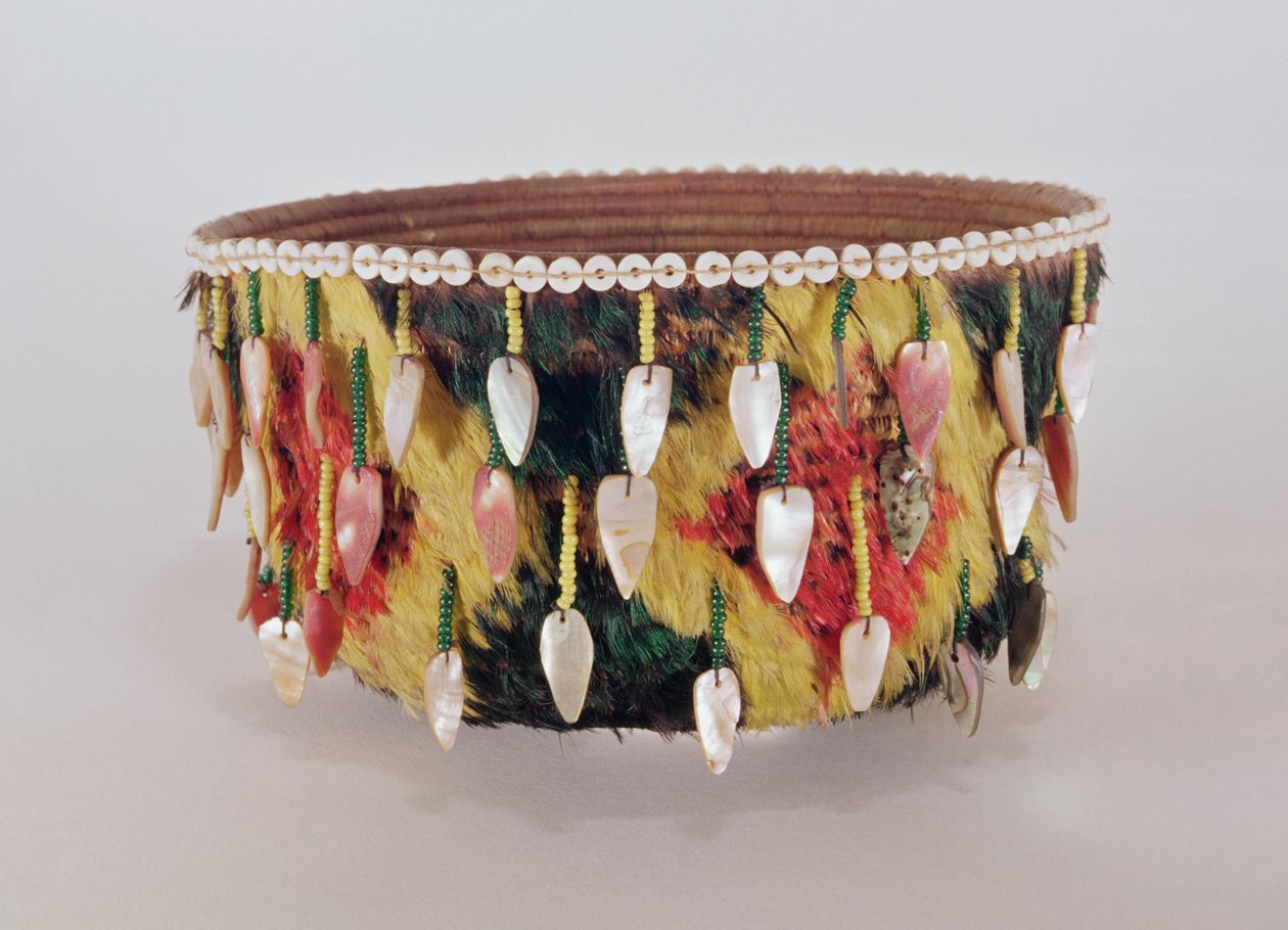 Pomo gift basket, from California by American School