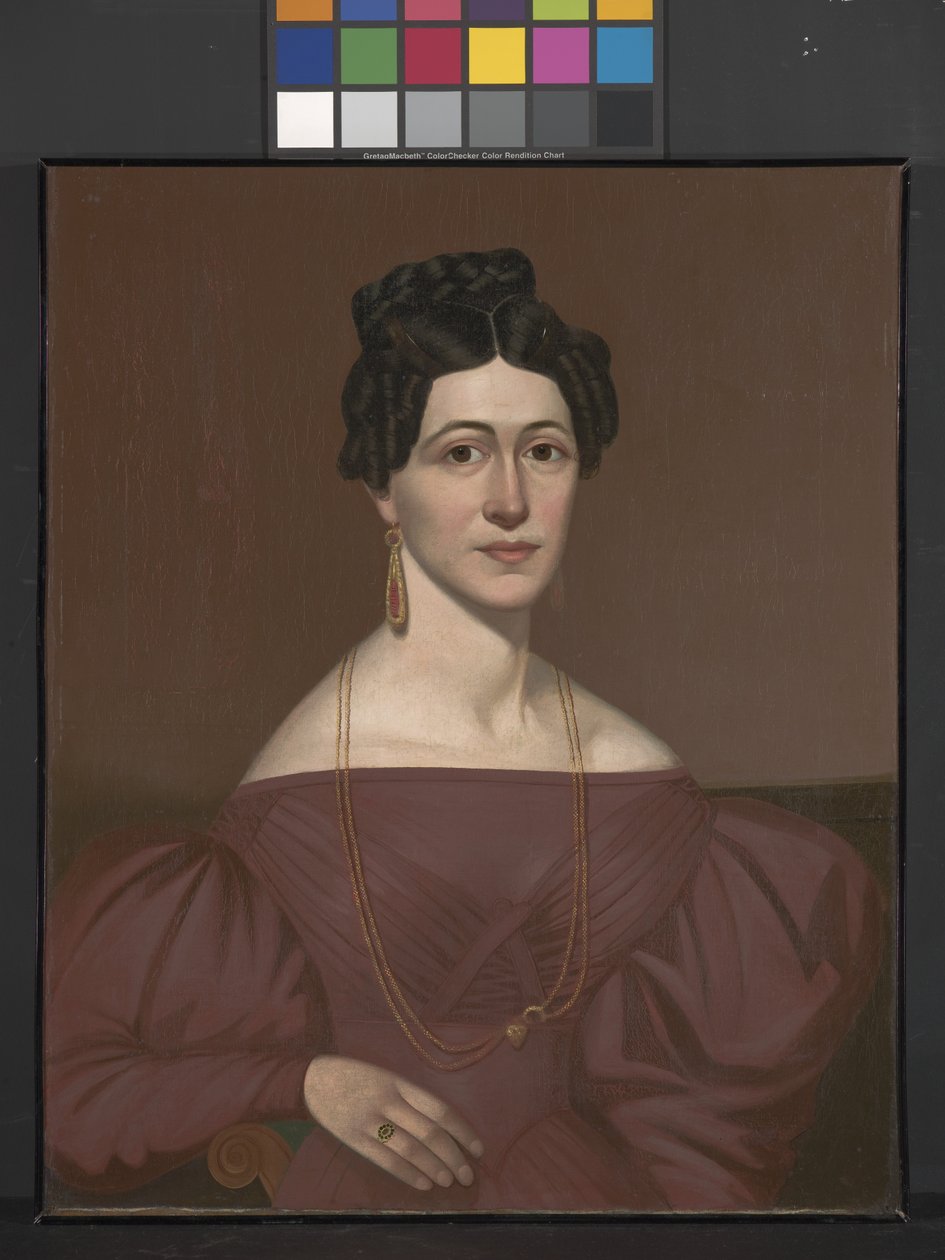 Portrait Of Eliza C. Ayres by American School