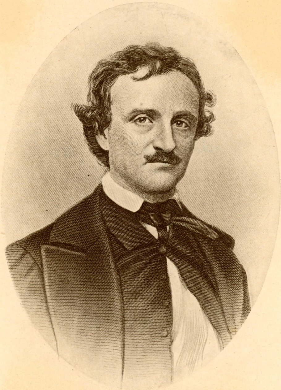 Portrait of Edgar Allan Poe by American School