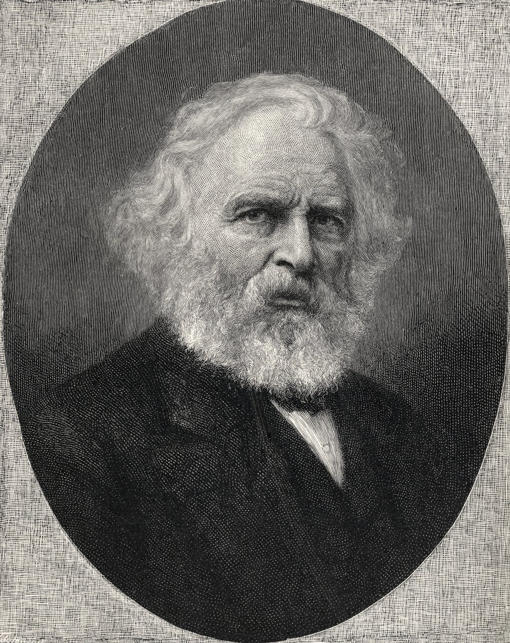 Portrait of Henry Wadsworth Longfellow, from 