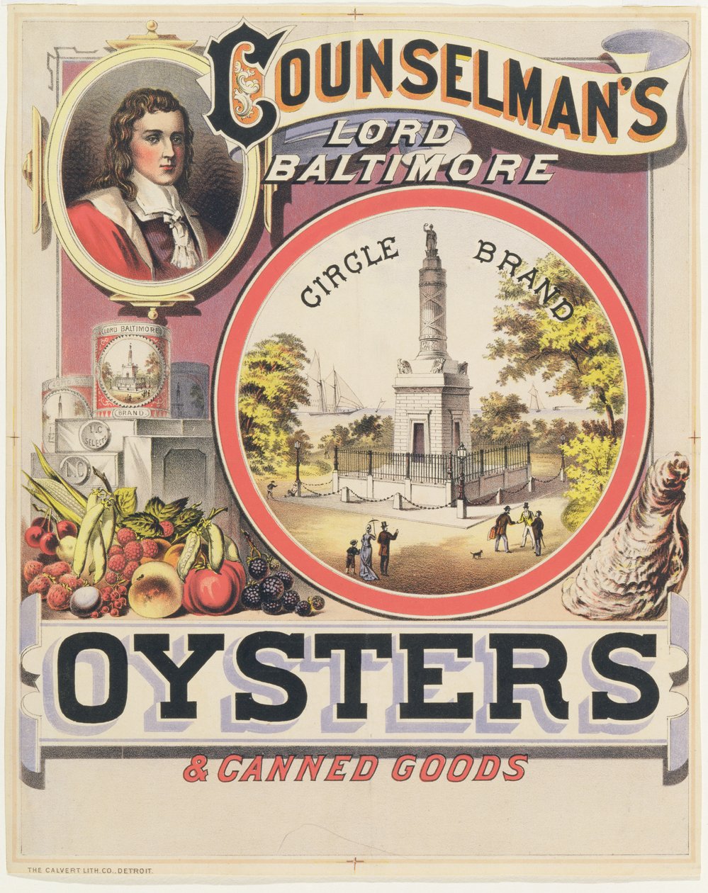 Poster advertising Counselman