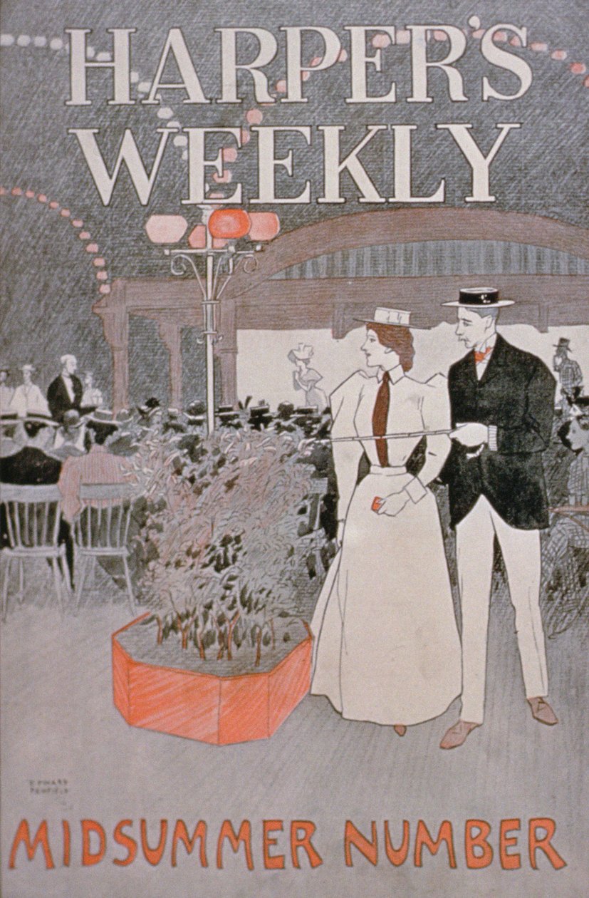 Poster advertising Harper