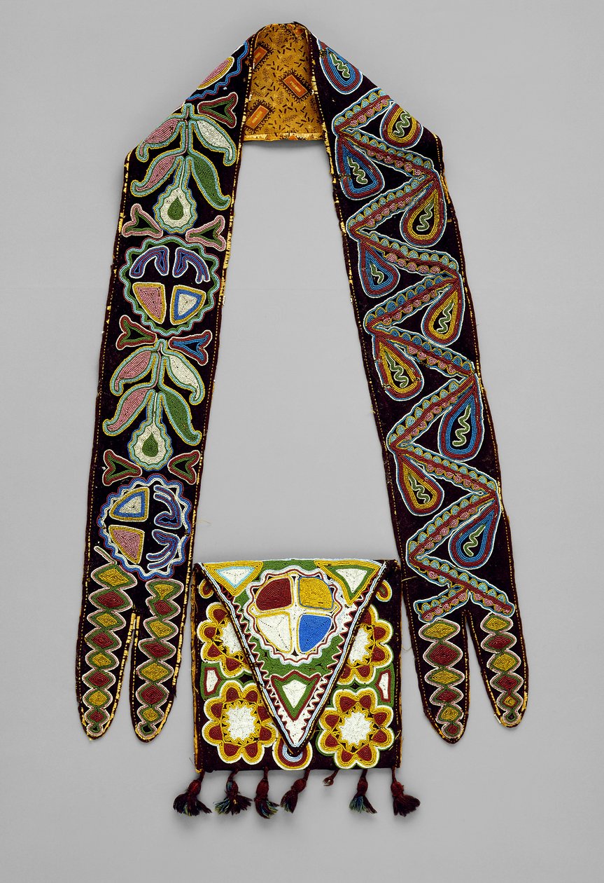 Shoulder Bag, c.1820 by American School