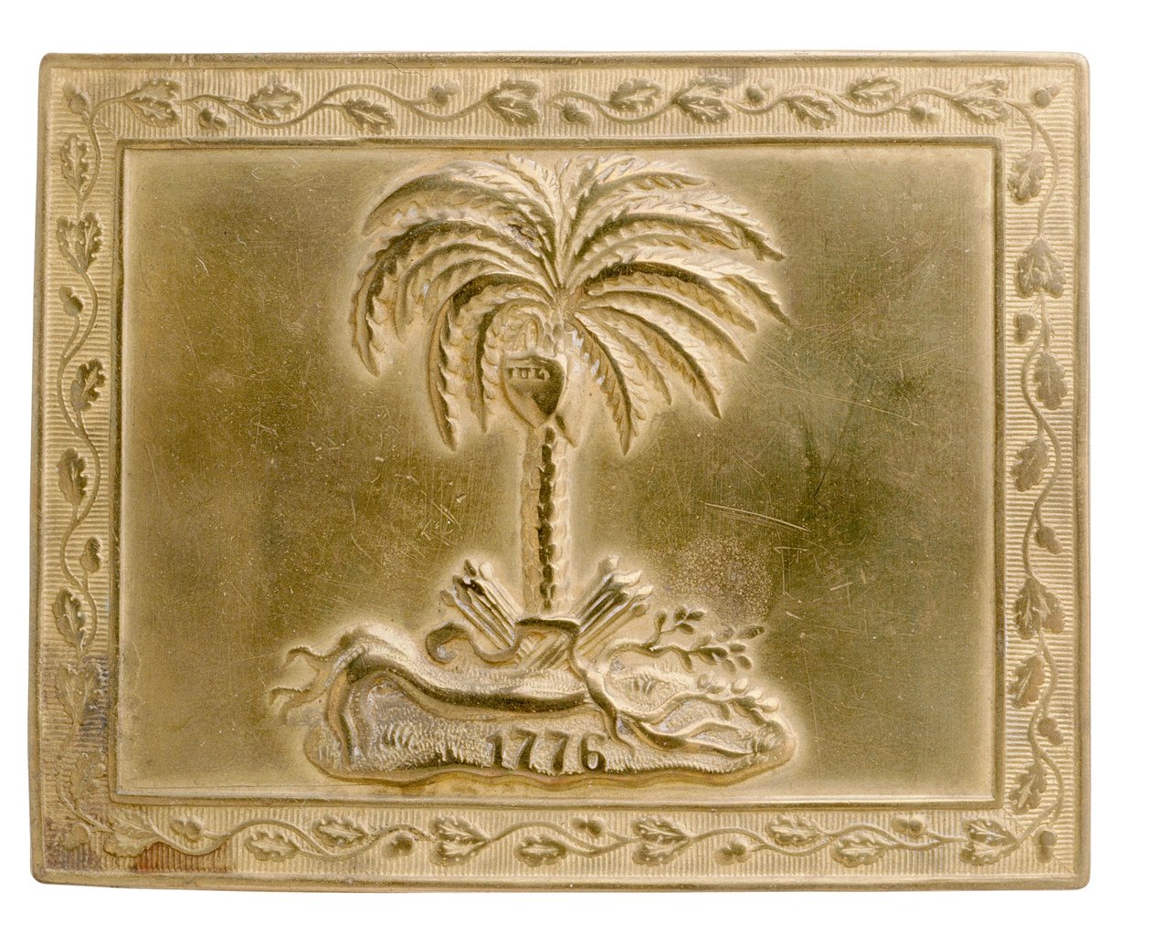 South Carolina Belt Plate by American School