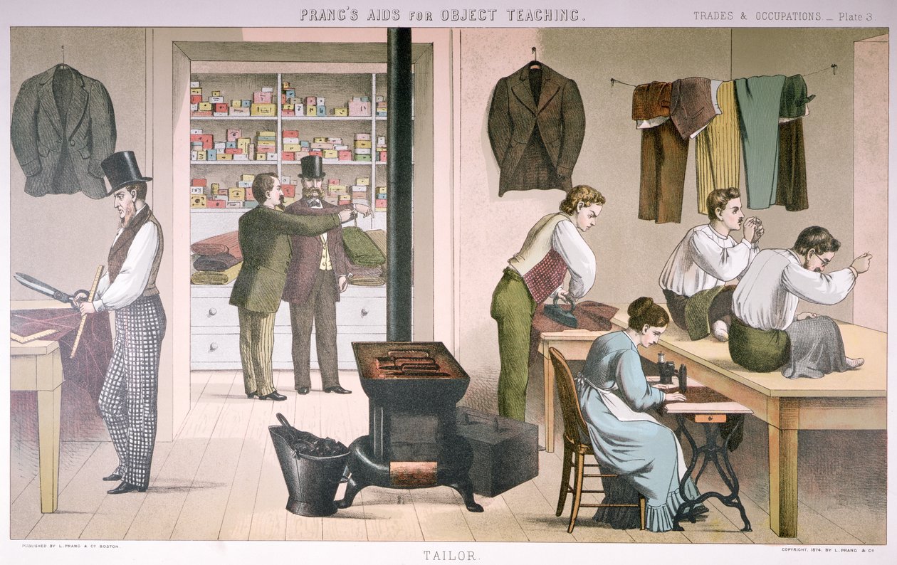 Tailor, plate from Prang