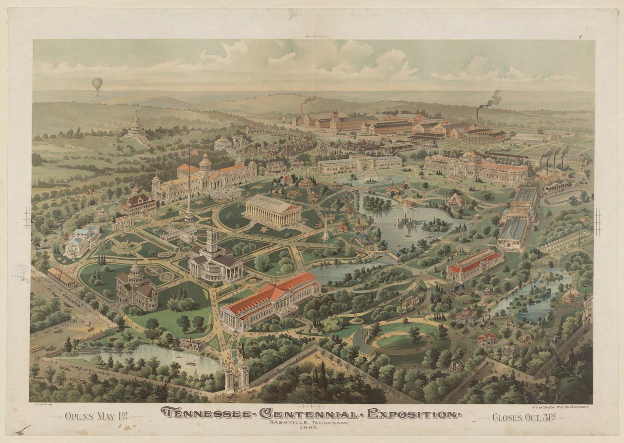 Tennessee Centennial Exposition, Nashville, Tennessee, 1897 by American School