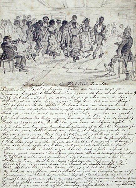 Terpischore in The Flat Creek Quarters, Pea Ridge, c.1860 by American School