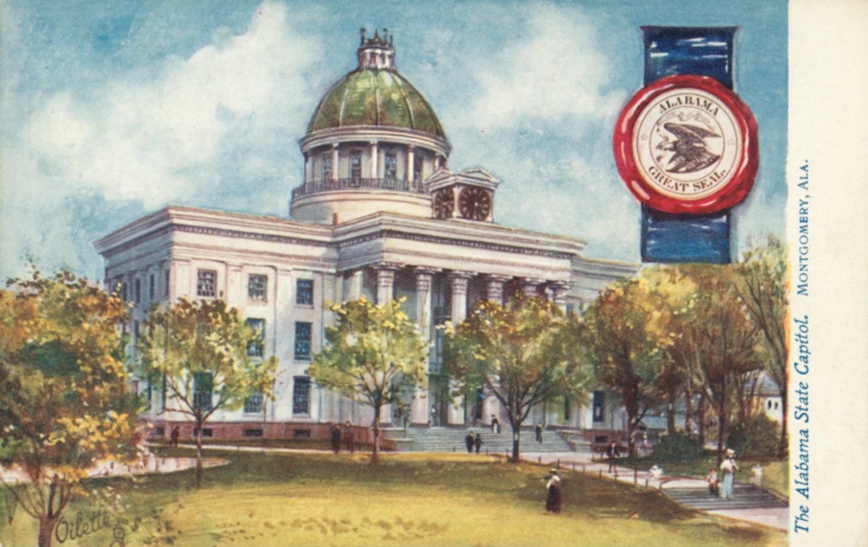 The Alabama State Capitol, Montgomery, Alabama by American School