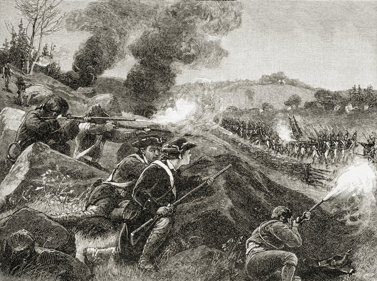 The British Retreating from Lexington, from 