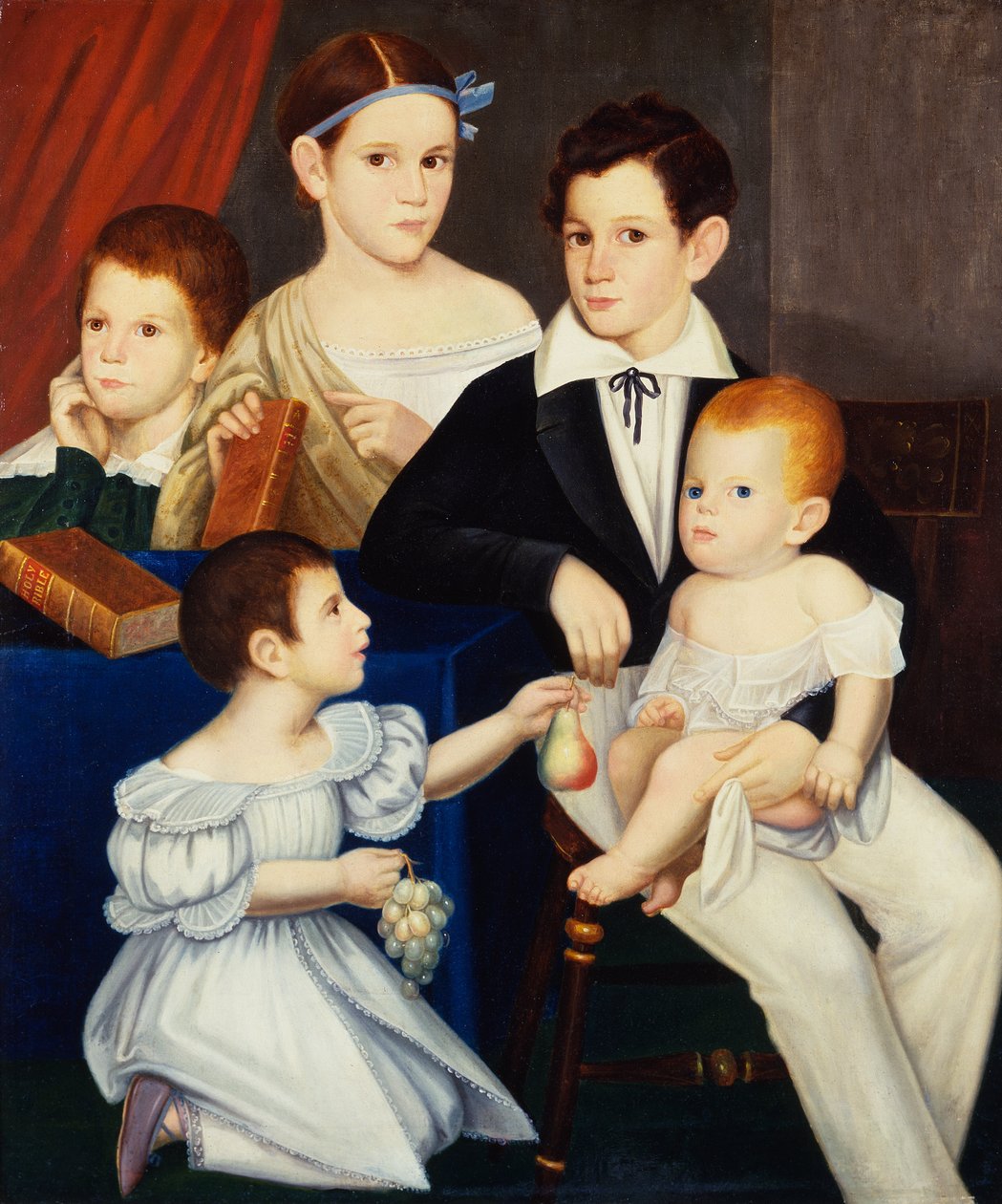 The Children of Dr. Elias Ogden, Natchez, Mississippi by American School