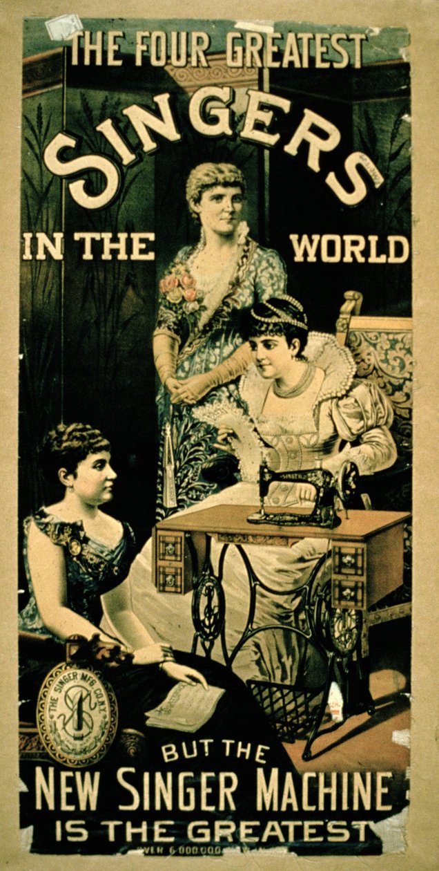 The Four Greatest Singers in the World, But the New Singer Machine is The Best by American School