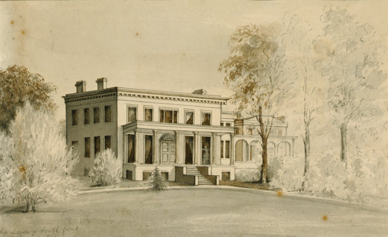 The Mansion, Centre Hill, Petersburg, Virginia by American School