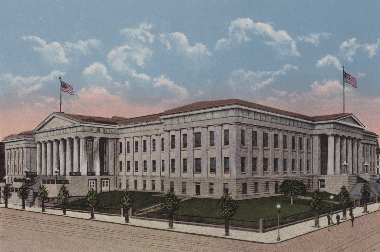 The Patent Office, Washington DC by American School