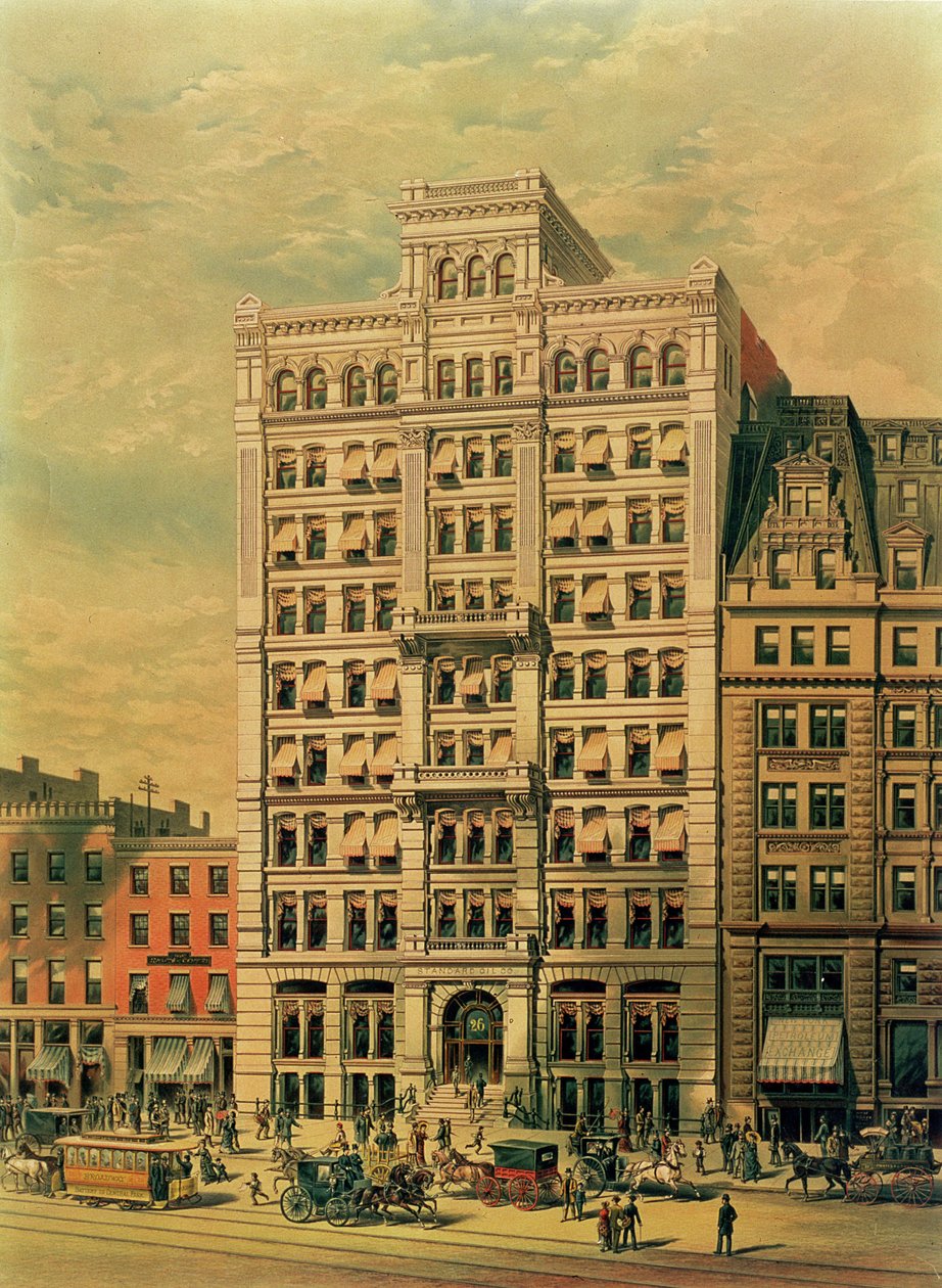The Standard Oil Company Building, 26 Broadway, New York, pub. by Root and Tinker, 1886 by American School