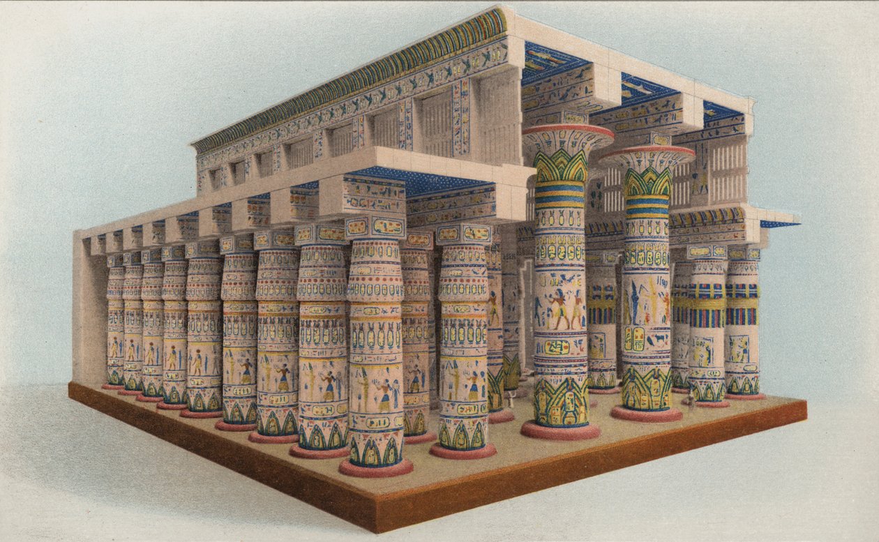 The Temple of Karnak, Egypt by American School