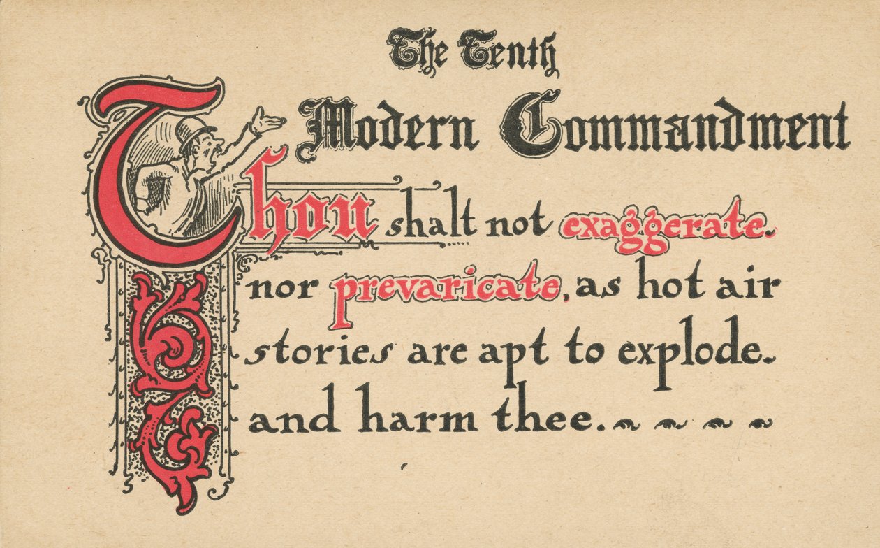 The Tenth Modern Commandment by American School