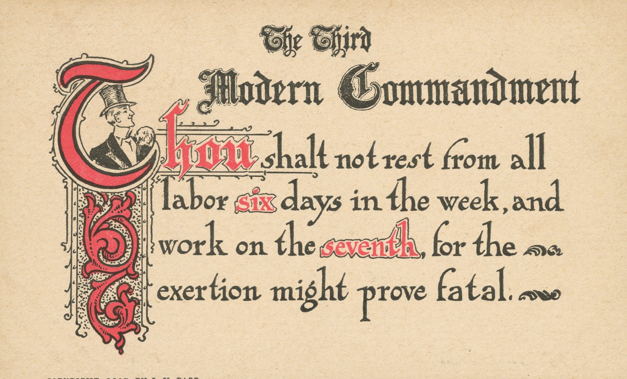The Third Modern Commandment by American School