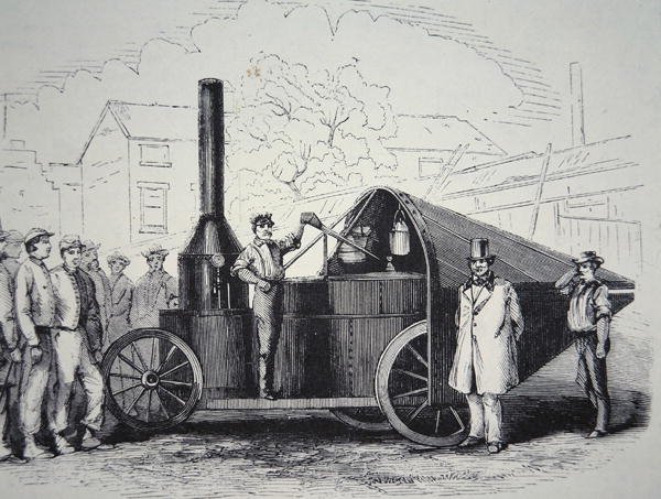 The Winans Steam Gun, captured from the Confederates during the American Civil War, May 1861 by American School