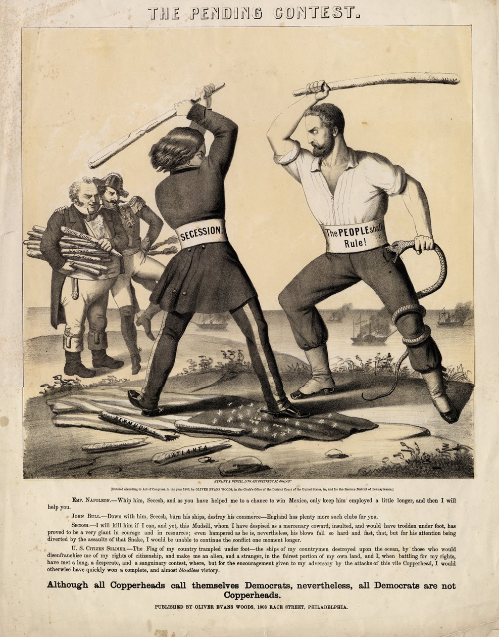 The pending contest by American School