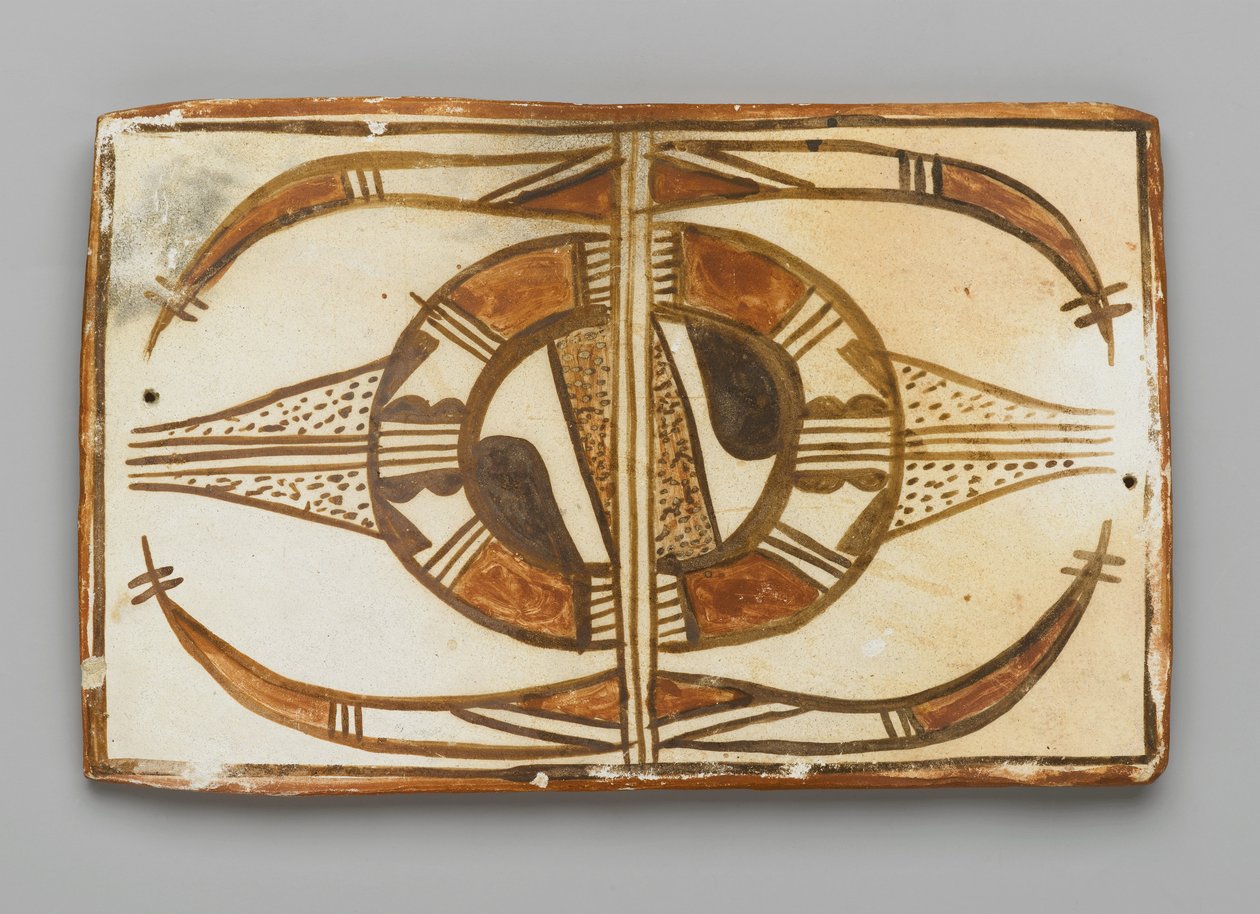 Tile, Made in Mesa, Arizona by the Hopi People by American School