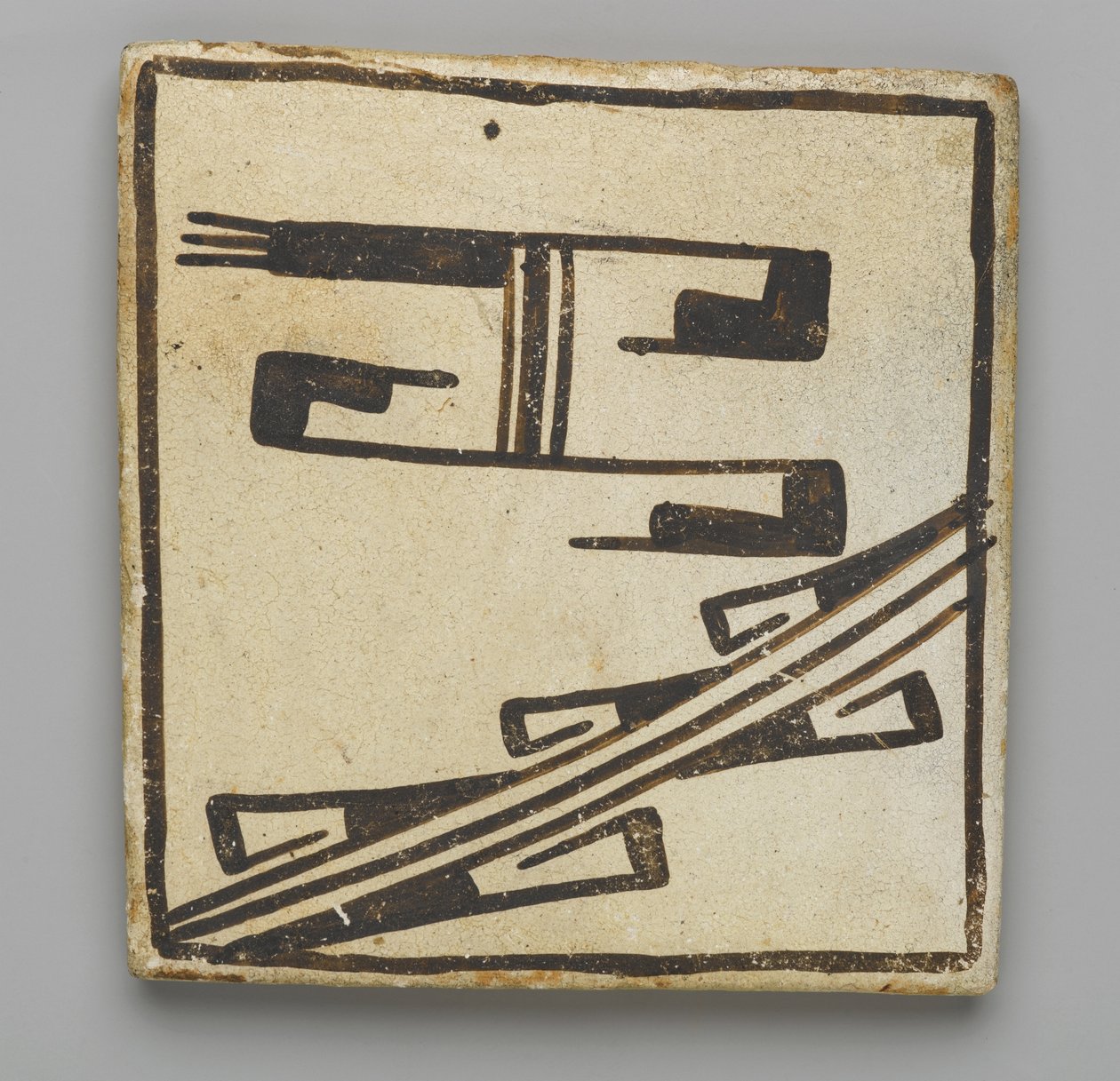 Tile, Made in Mesa, Arizona by the Hopi People by American School
