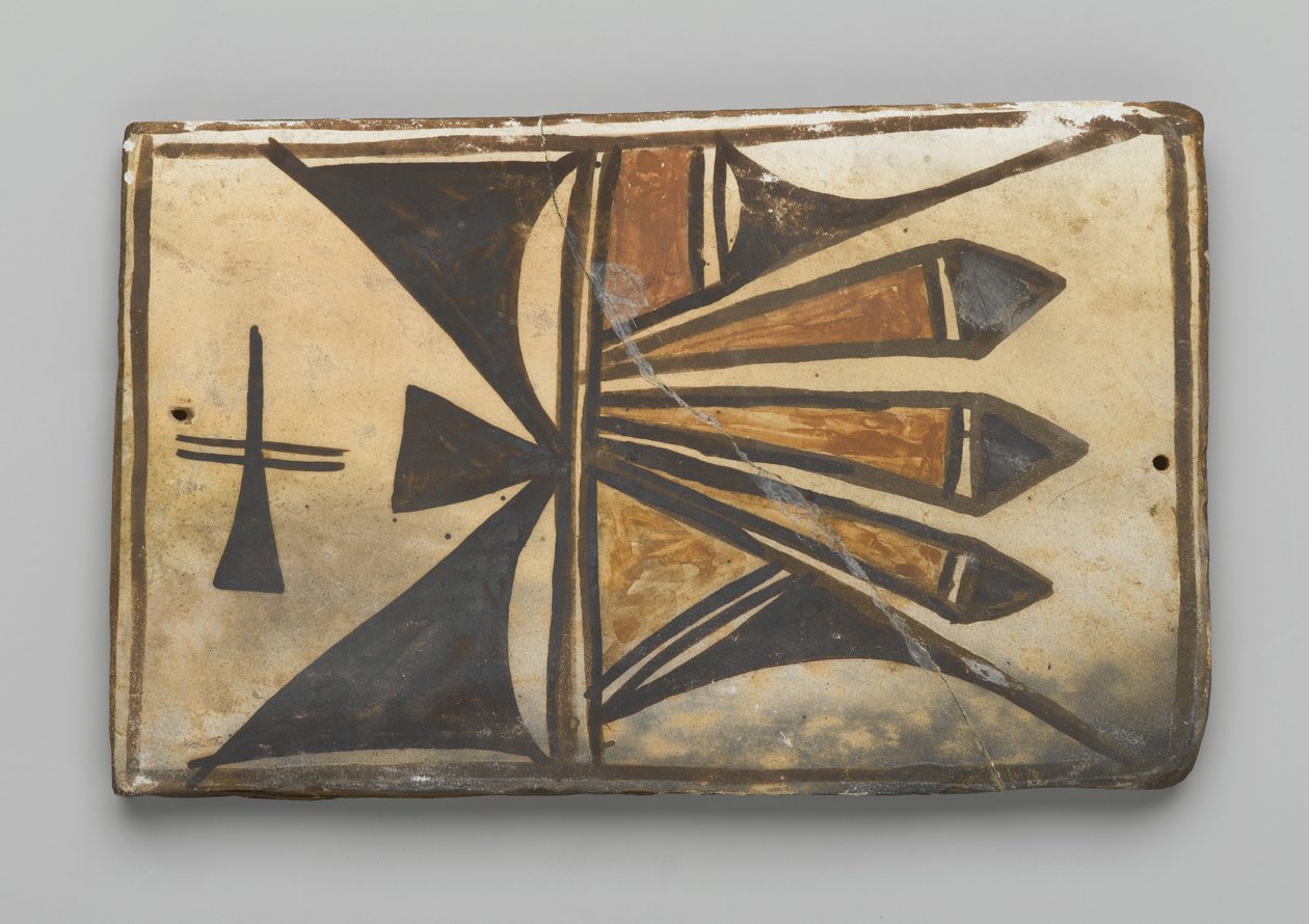 Tile, Made in Mesa, Arizona by the Hopi People by American School