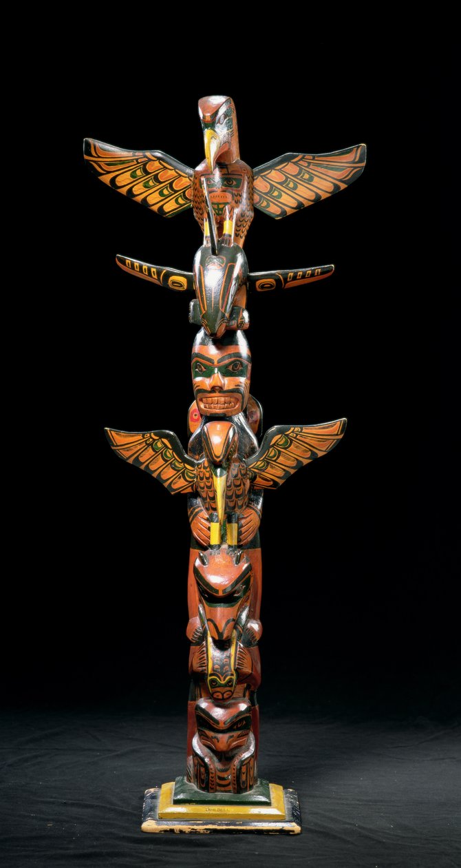 Totem pole by American School
