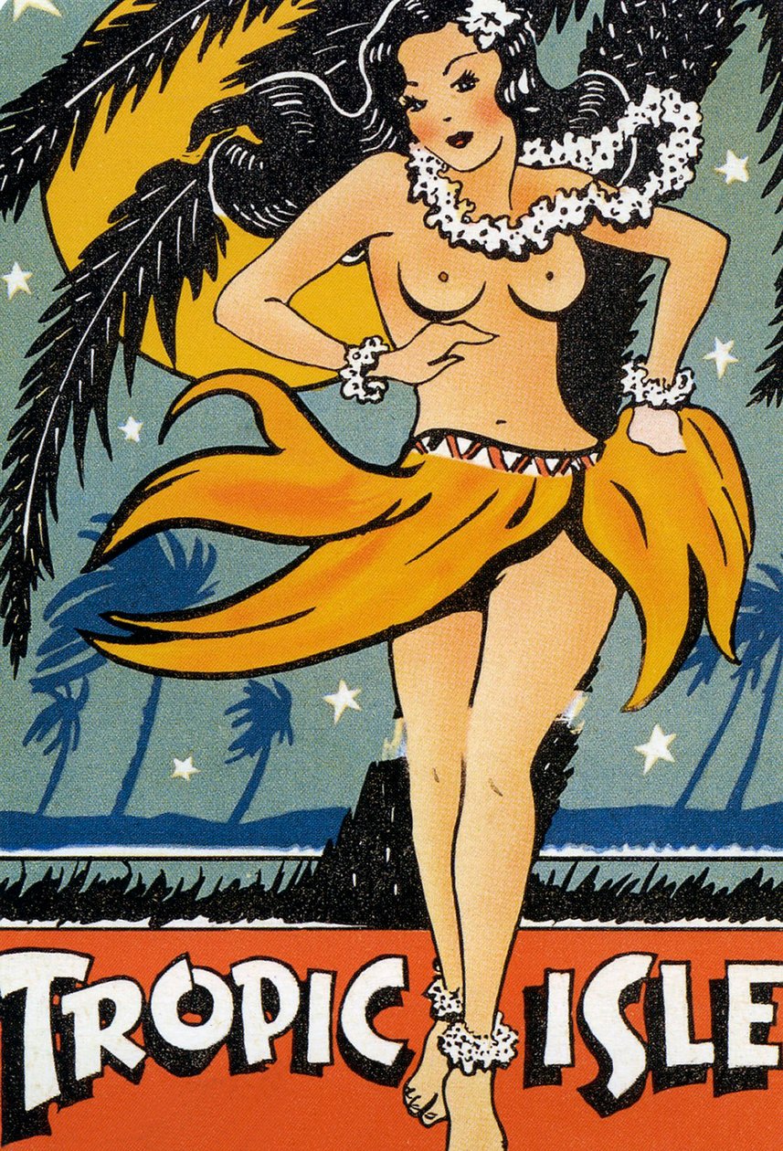 Tropic Isle Poster by American School
